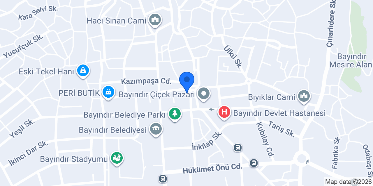 Derya Ticaret konumu