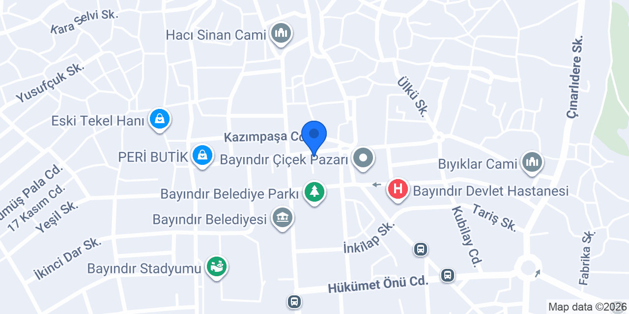 EFEOĞLU PİDE SALONU konumu