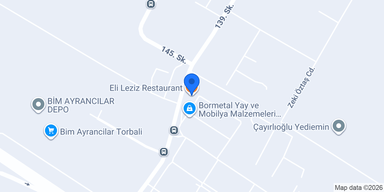 Eli Leziz Restaurant konumu