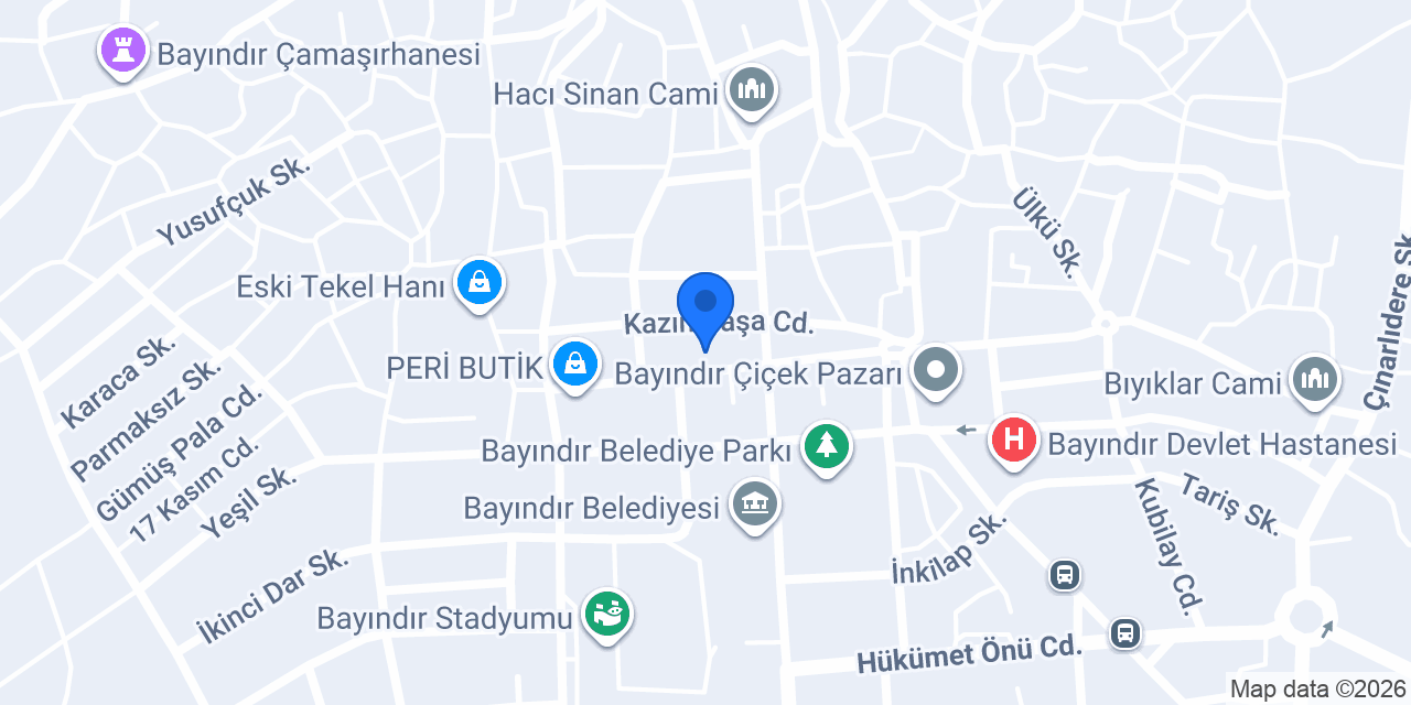 Tercan AVM konumu