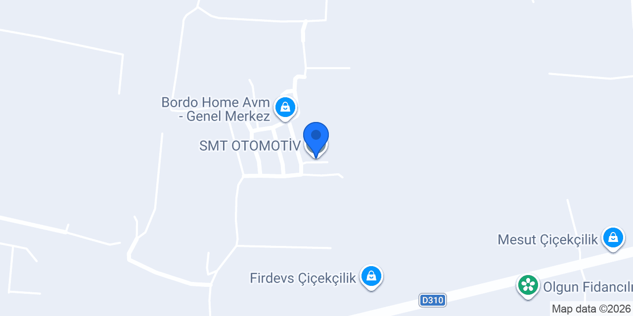 SMT OTOMOTİV konumu