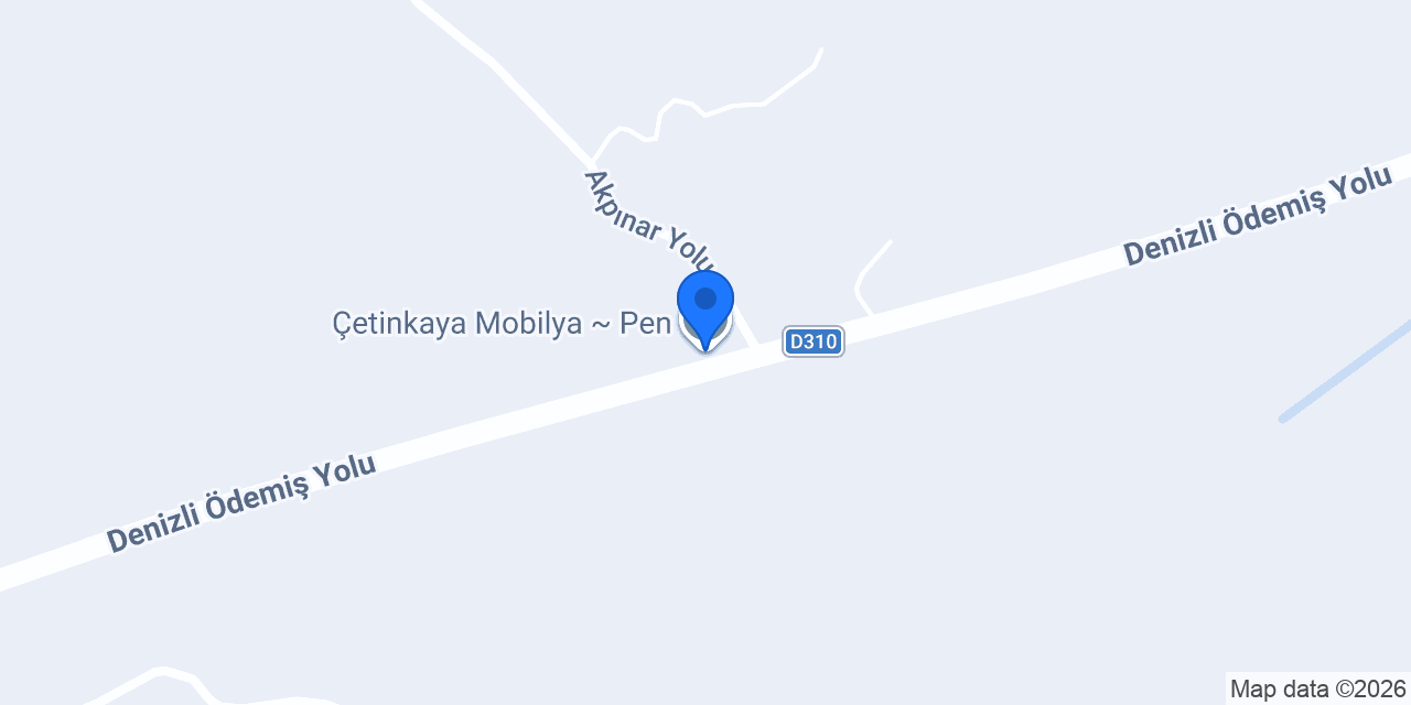 Çetinkaya Mobilya ~ Pen konumu
