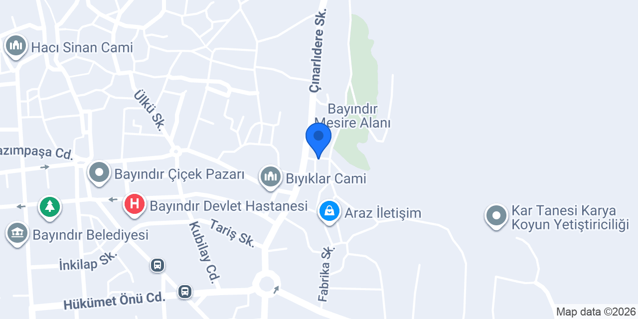 Ertürk Turizm konumu