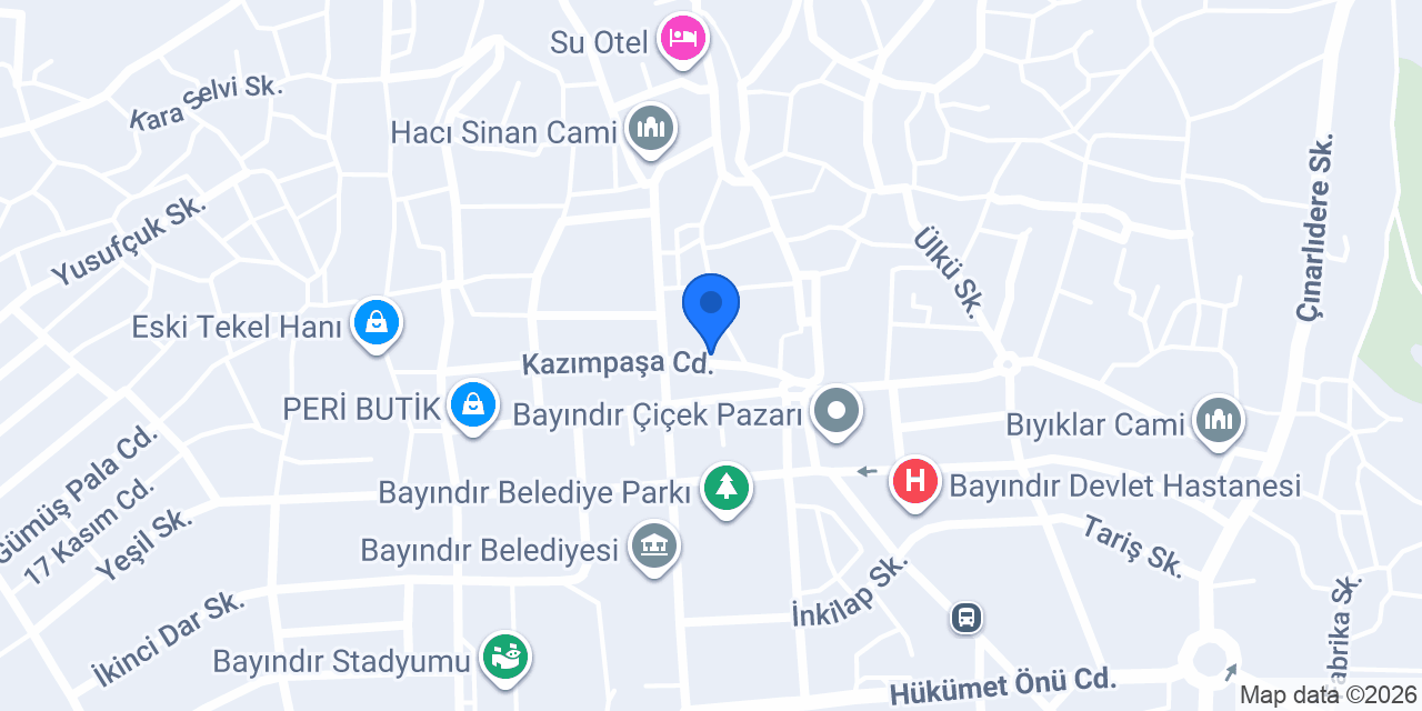 Akbal Ticaret konumu