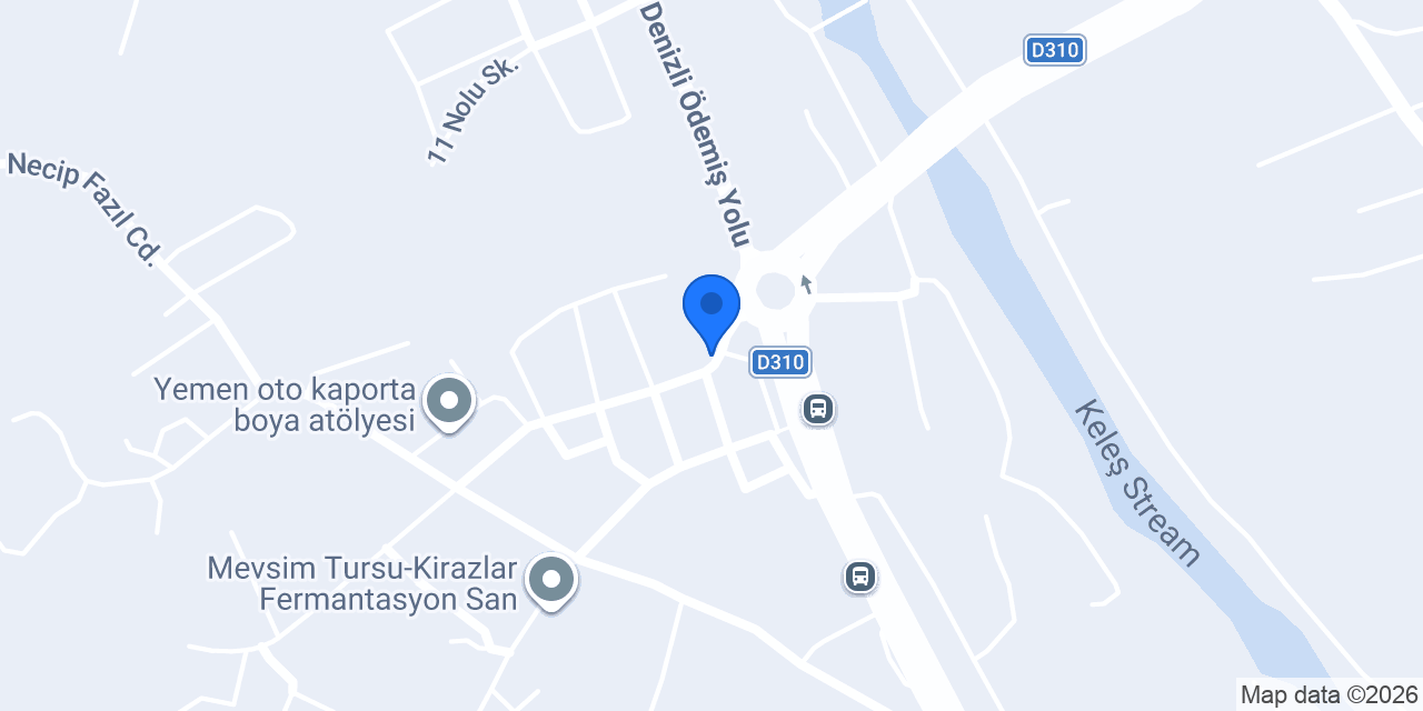 Berat Büfe konumu