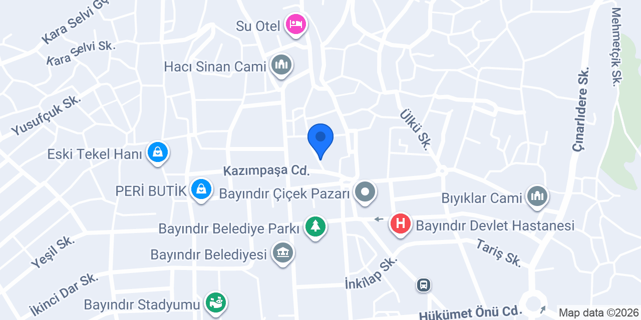 Egeli Trafik Hasar Danışmanlık konumu