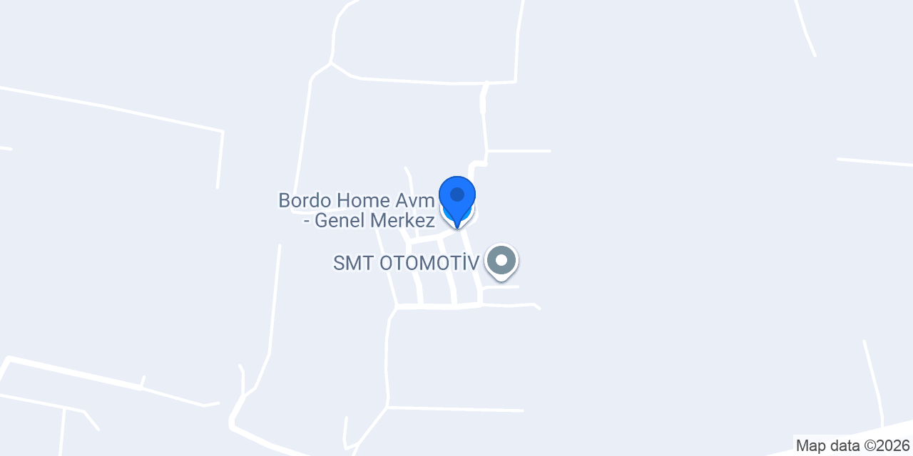 Bordo Home Avm - Genel Merkez konumu