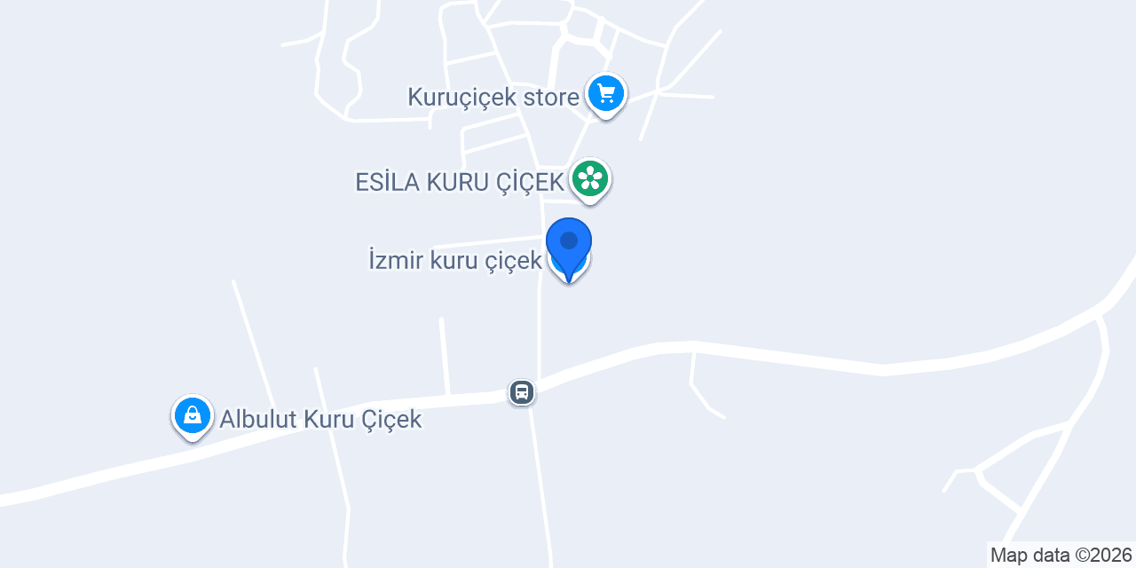 İzmir kuru çiçek konumu