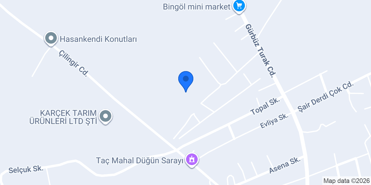 Titan Çelik yapı konumu