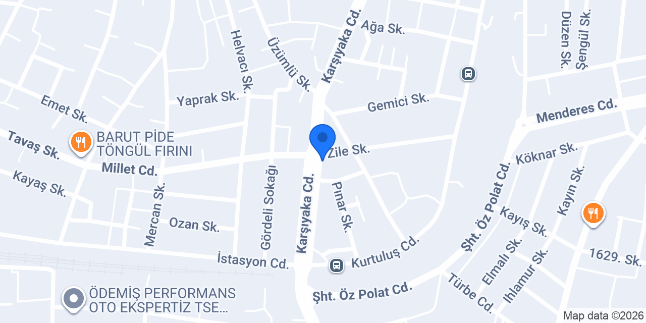 Ödemiş Fatih Özel Eğitim Uygulama Okulu konumu