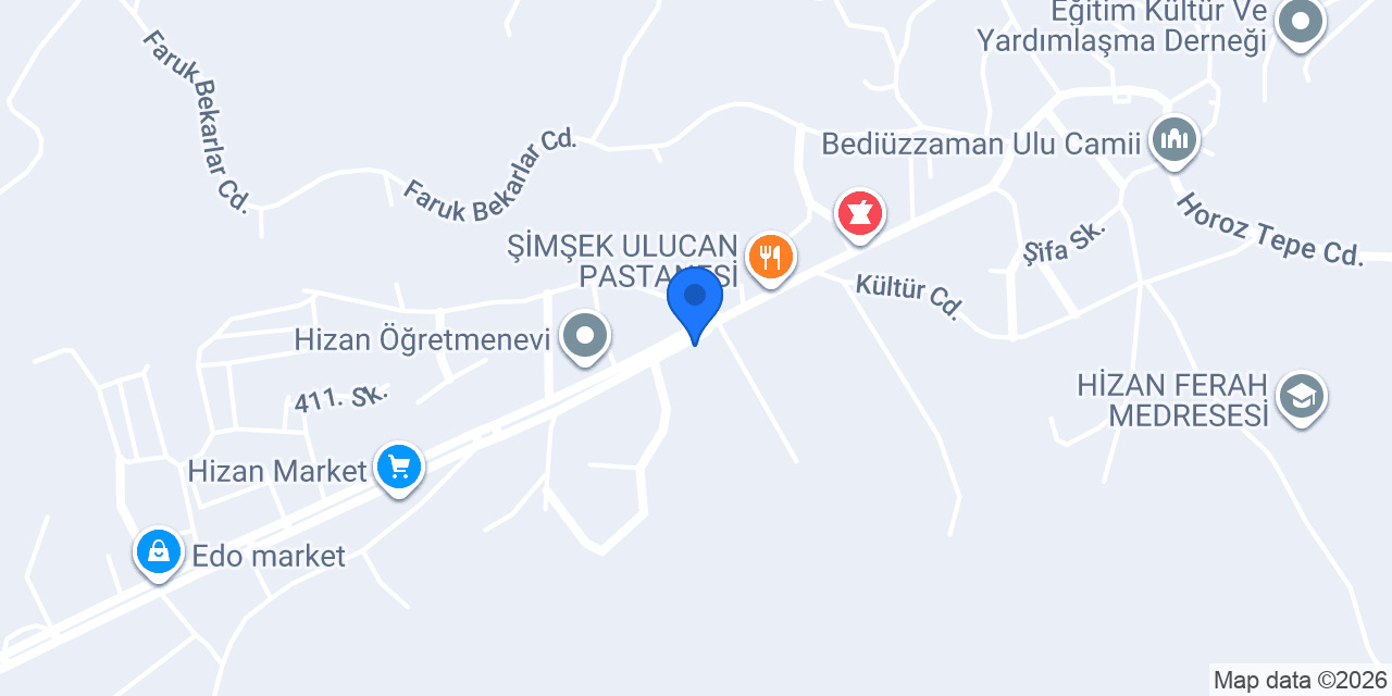 BARIŞ MARKET konumu