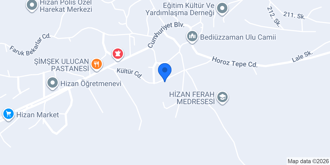 Kadir Has Anadolu Lisesi konumu
