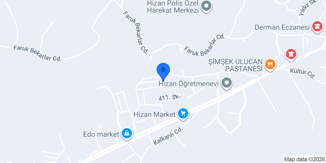 ÖMER ISI TESİSAT konumu