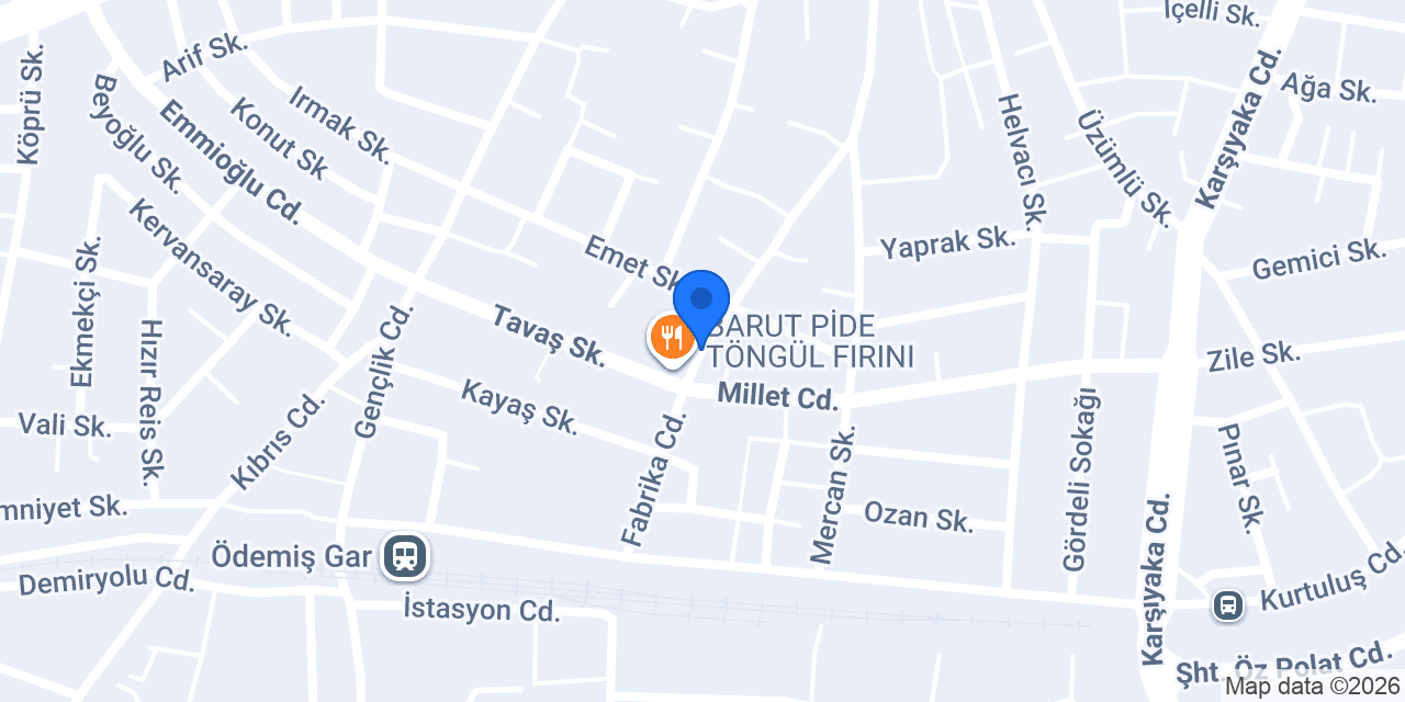 Galip Ergün Gıda İçecek konumu