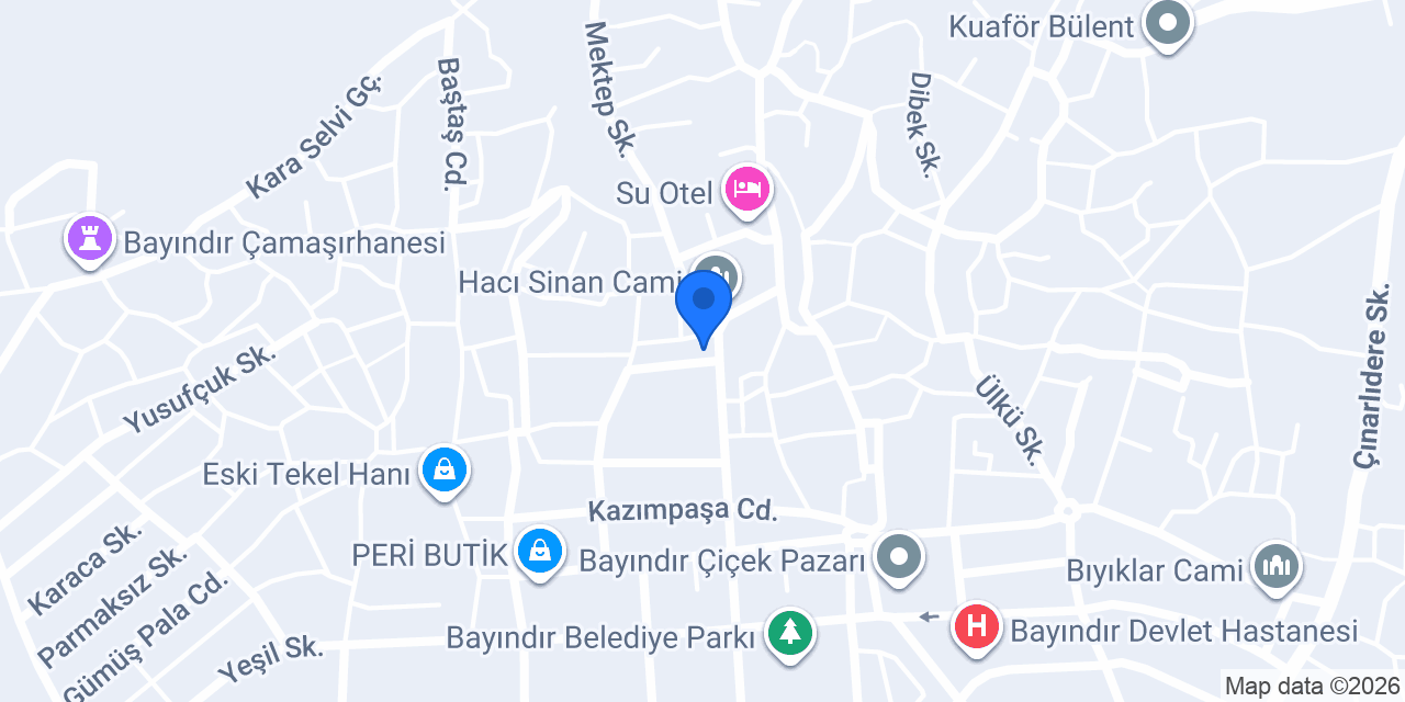 Bayındır Serdar Güvercin Mezati konumu