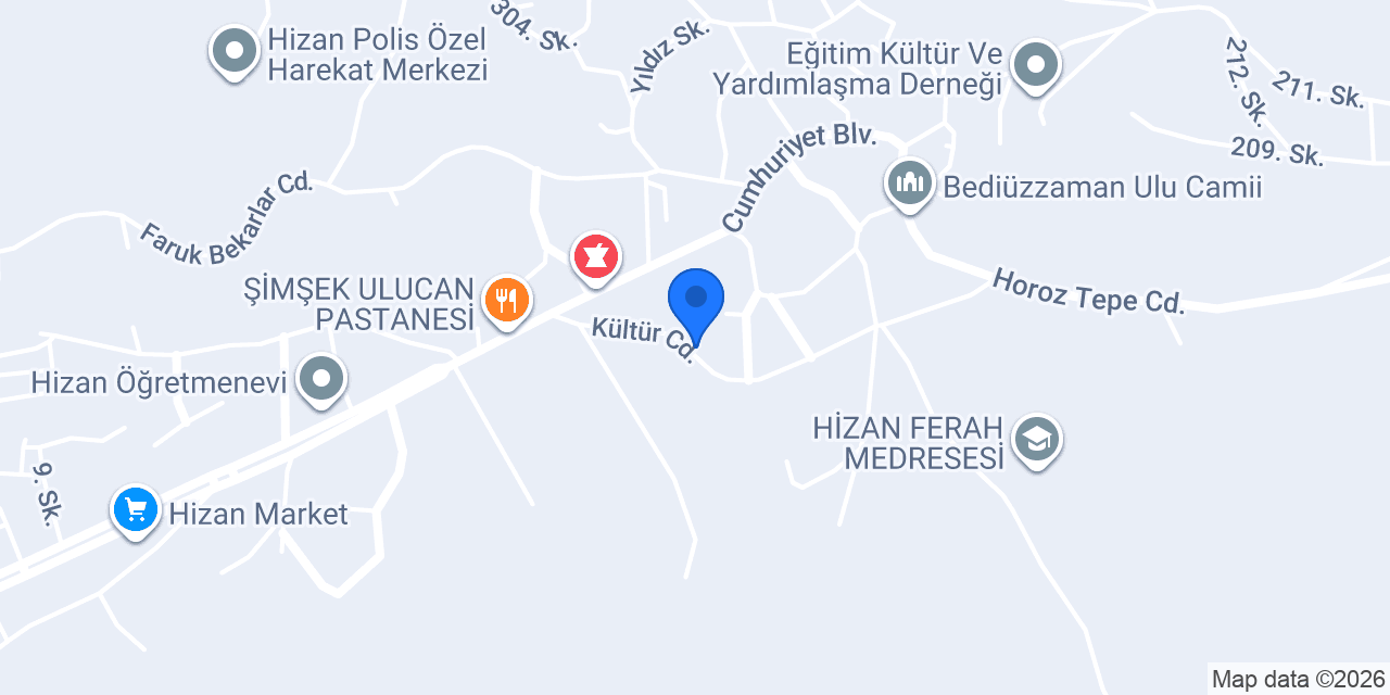80. Yıl Anaokulu konumu