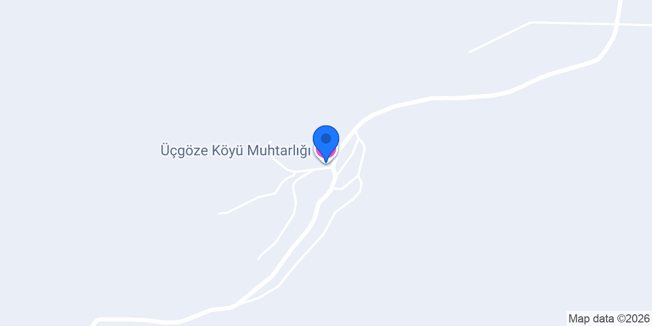 Üçgöze Köyü Muhtarlığı konumu
