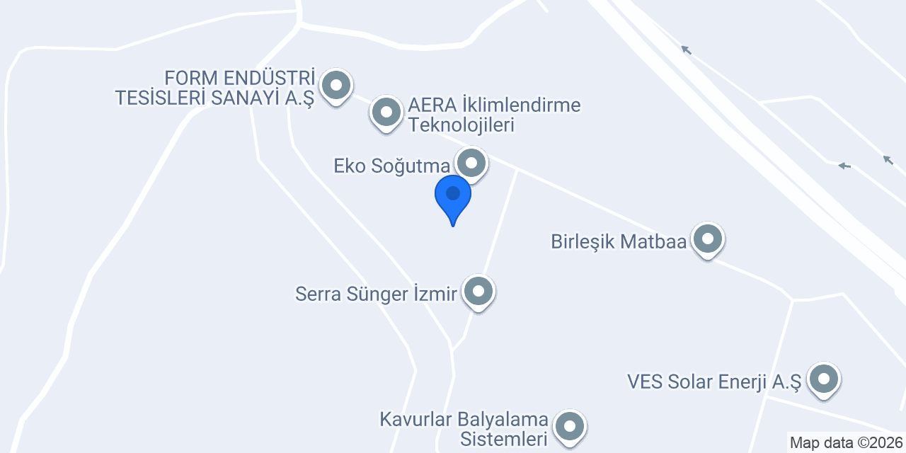 MESSAN Soğutma San. ve Tic A.Ş. konumu