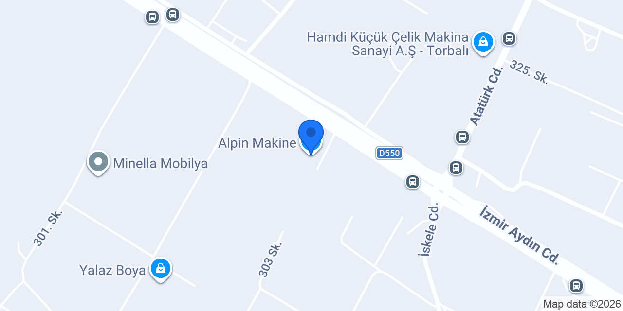 Alpin Makine konumu