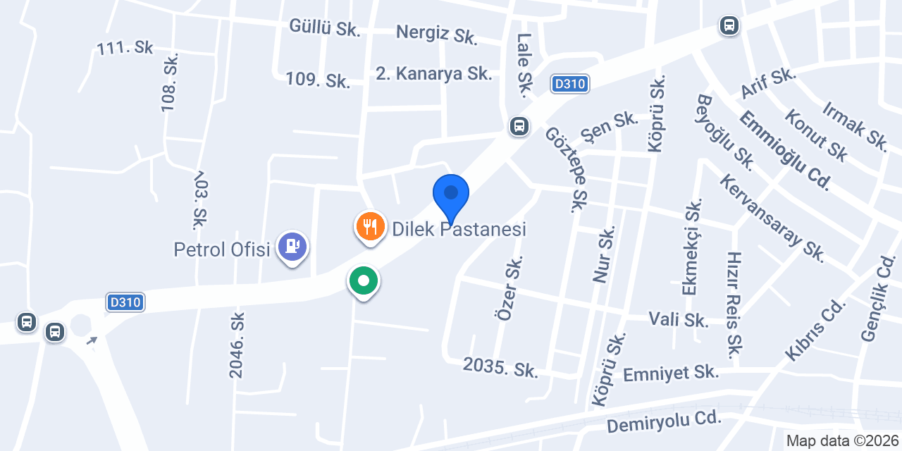 Cansan Auto konumu