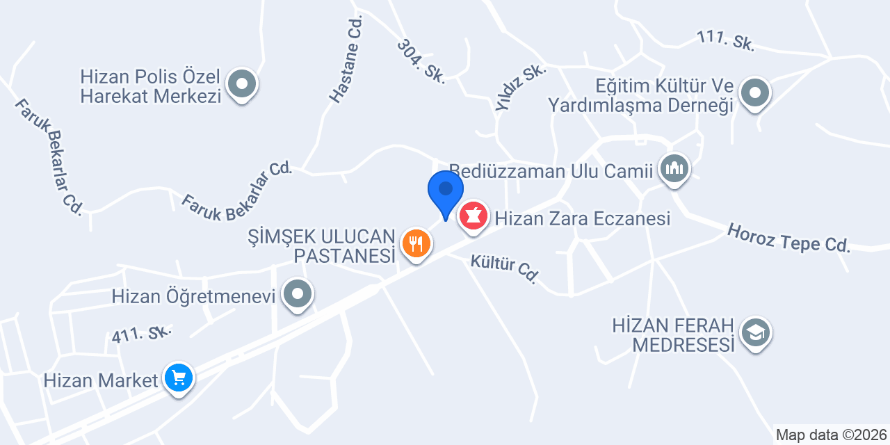 şifa eczanesi konumu
