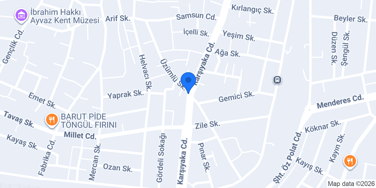 Yelken Çadır Branda konumu