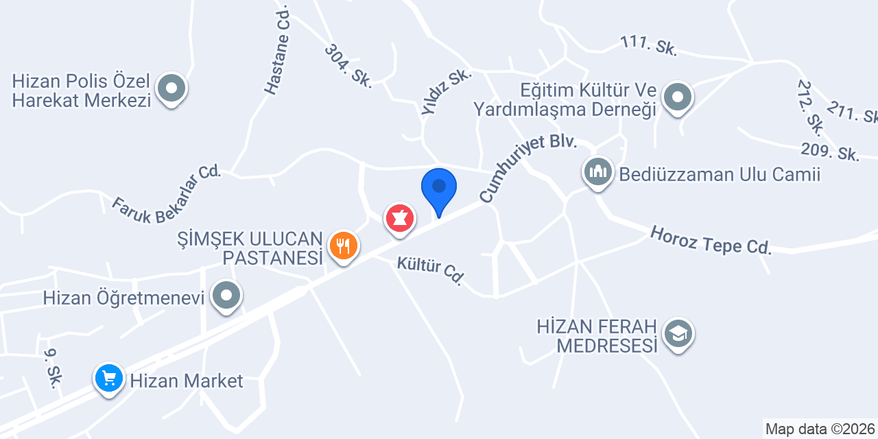 ÖzNurs Ticaret konumu