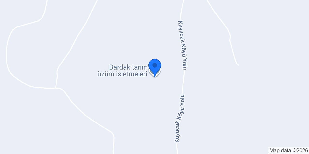 Bardak tarım üzüm isletmeleri konumu