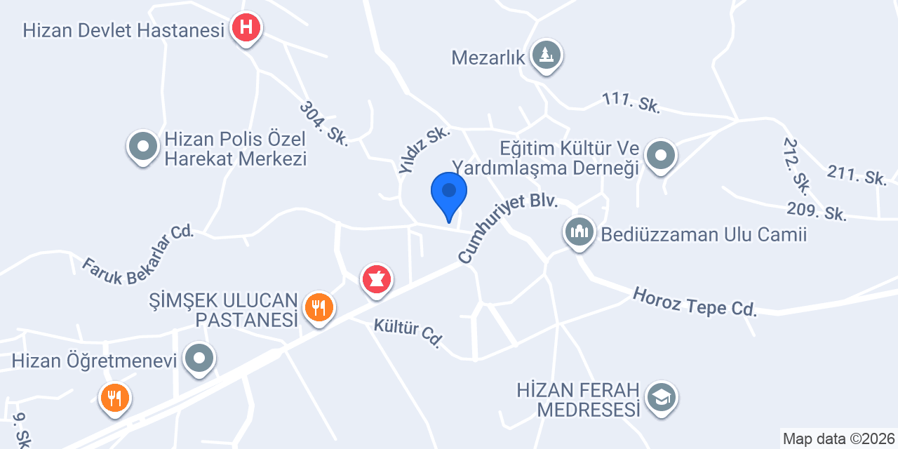 Derman Eczanesi konumu