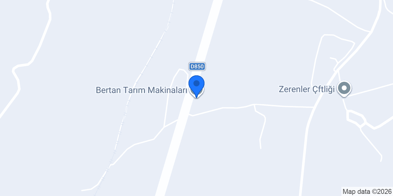 Bertan Tarım Makinaları konumu