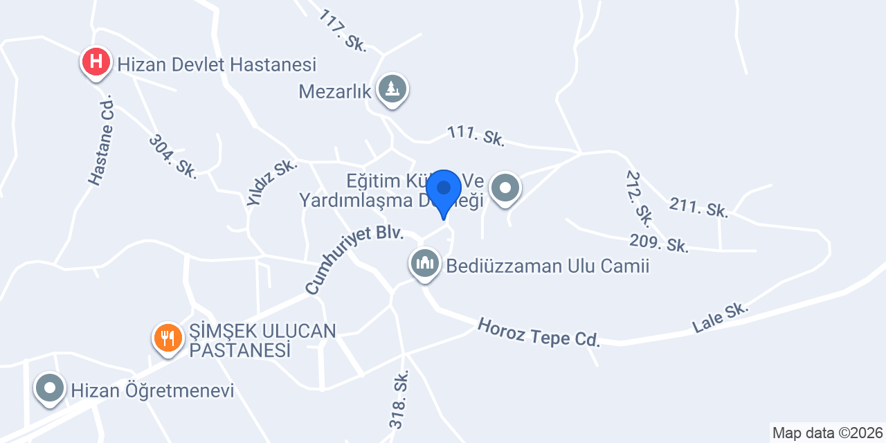 Hizanibal Orhan Durbak konumu
