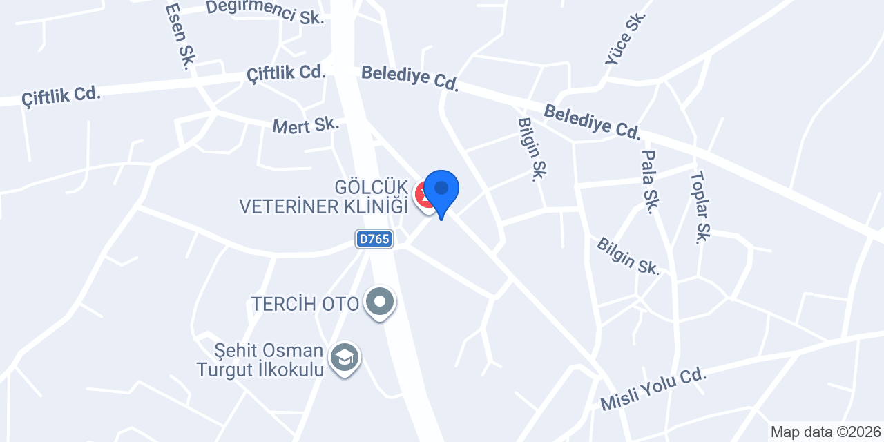 Yeşilgölcül Belediyesi konumu
