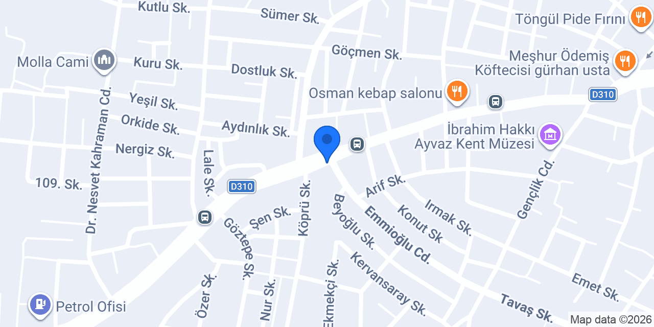 Dündar Tarım Market konumu