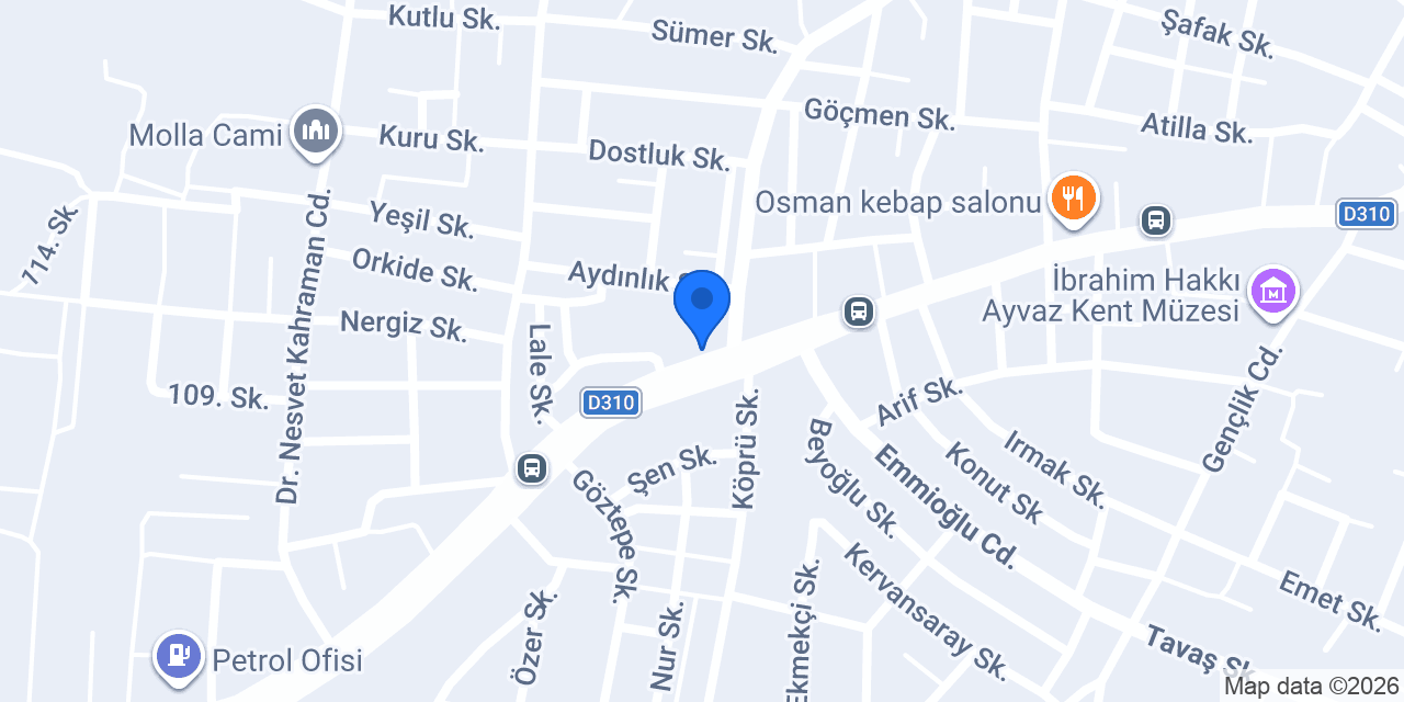 ÖDEMİŞ EKSPRES NAKLİYAT konumu