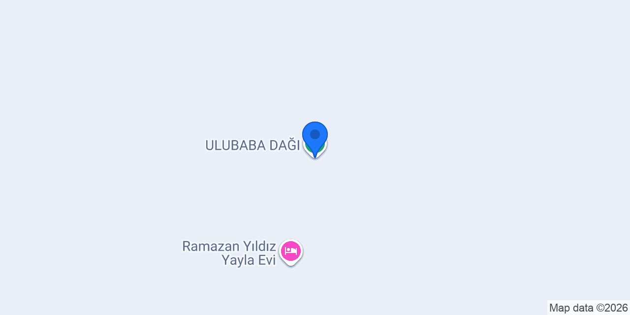 ULUBABA DAĞI konumu