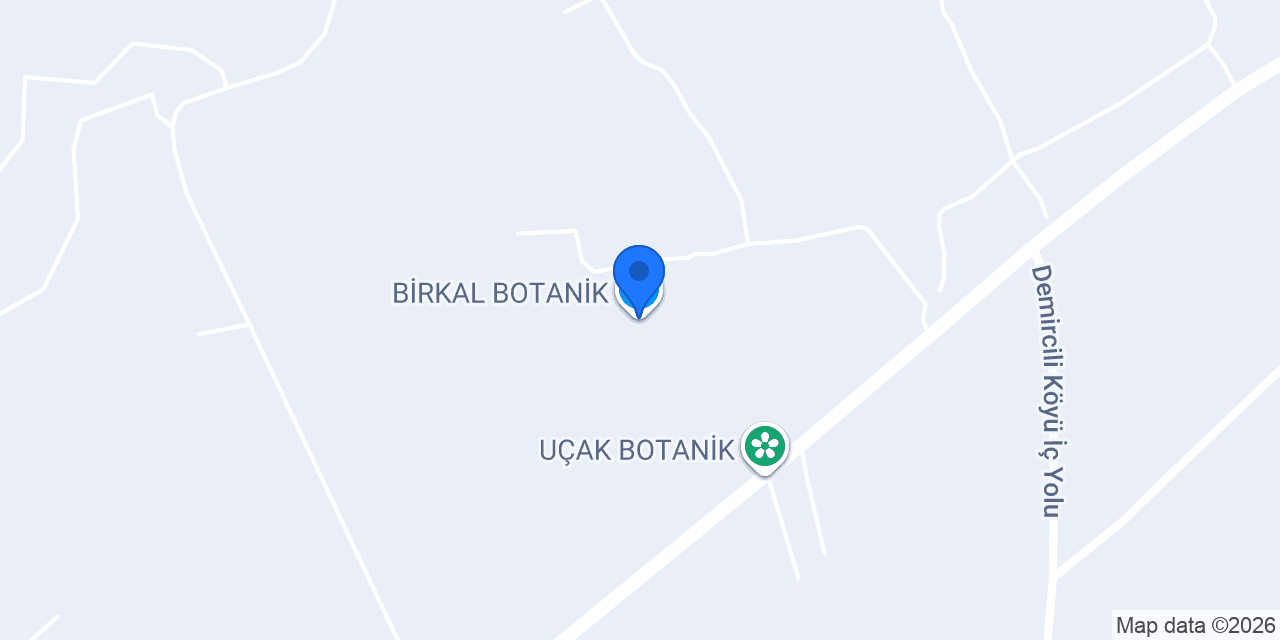 BİRKAL BOTANİK konumu