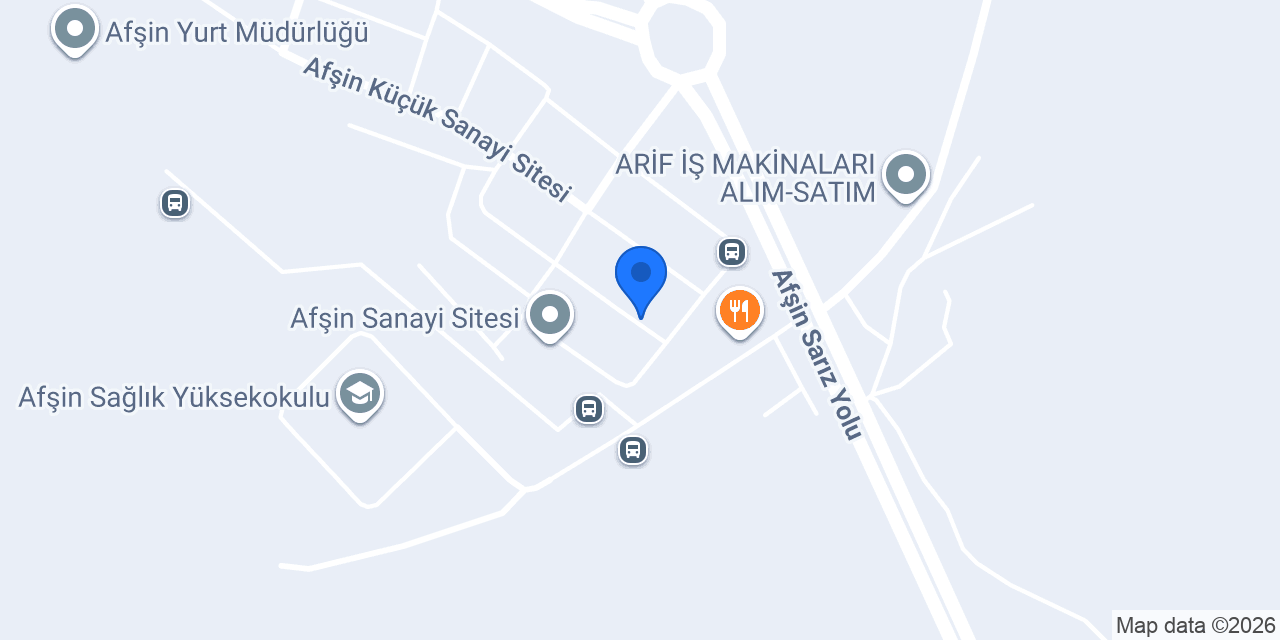 Ensar Oto Elektrik konumu