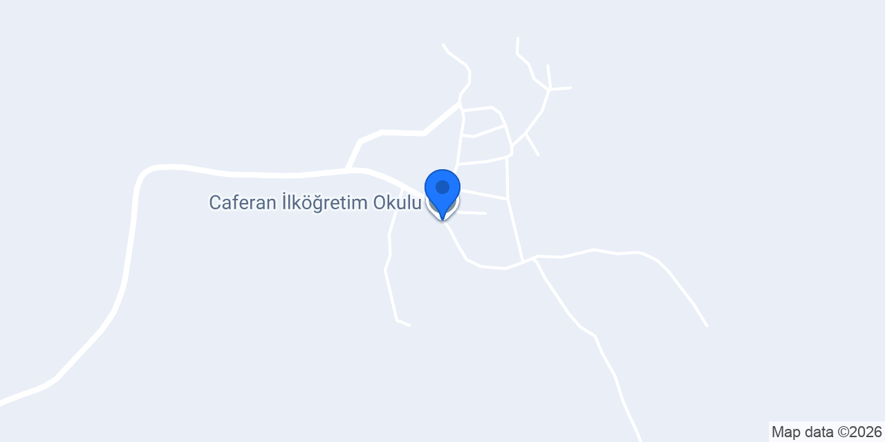 Caferan İlköğretim Okulu konumu