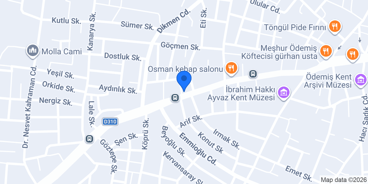 Olçun Kebap Salonu konumu