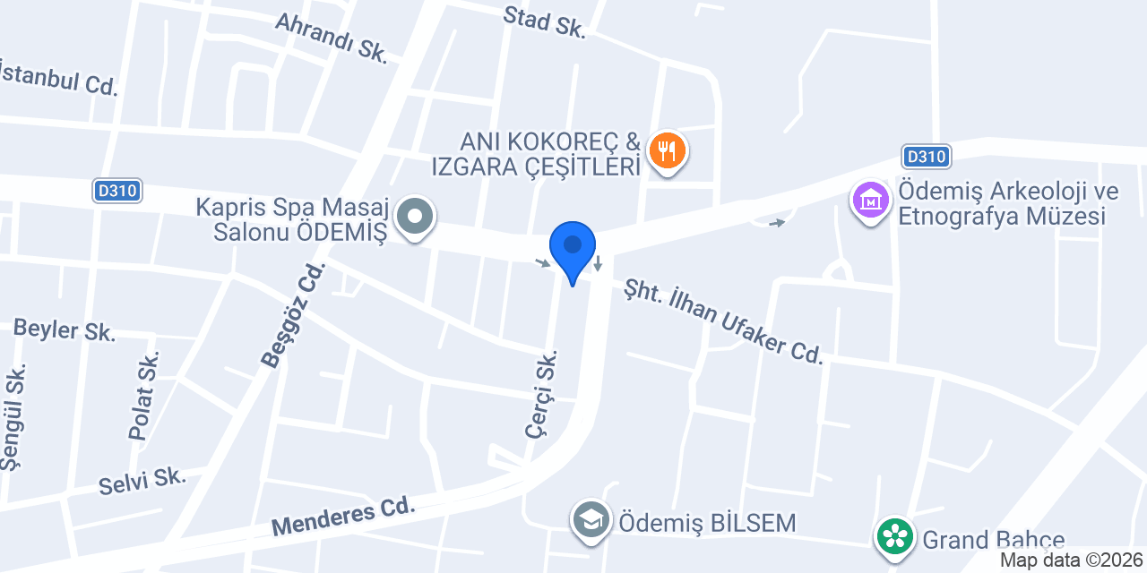 YAZANLAR OTOMATİV konumu
