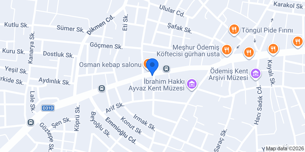 DEMİREL PİDE konumu