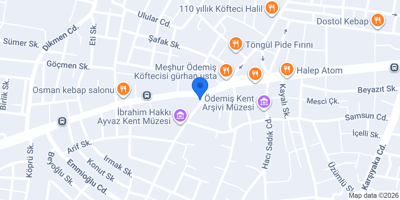 Derman Eczanesi konumu