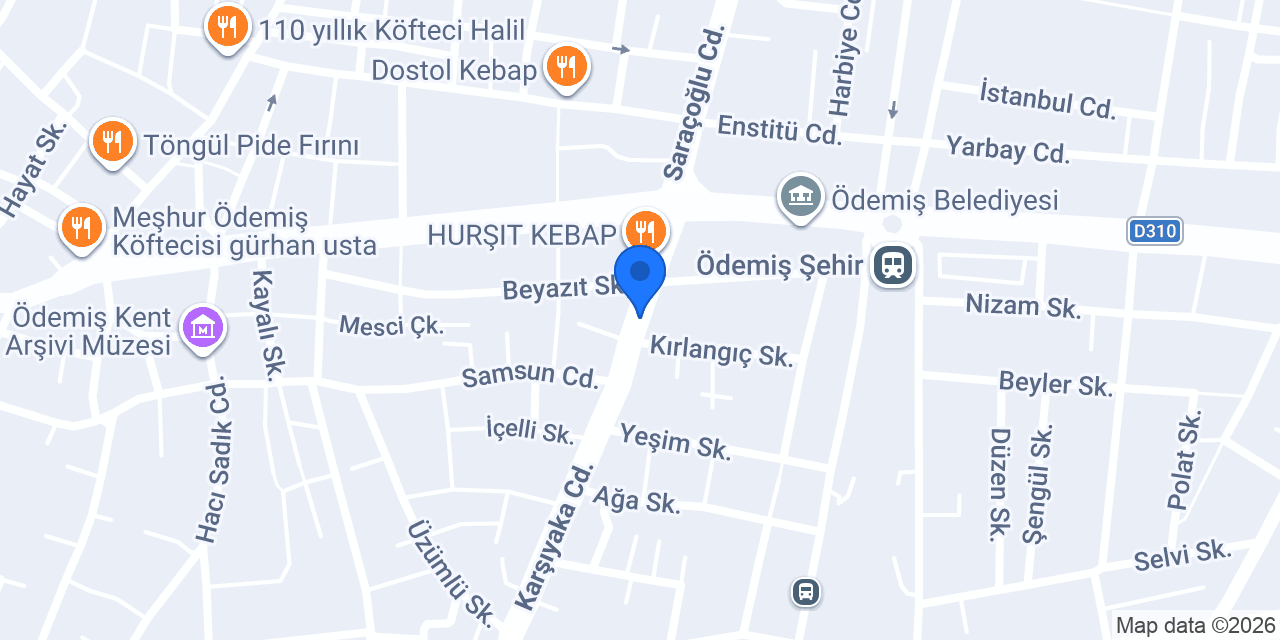 Umut çiçekçilik konumu