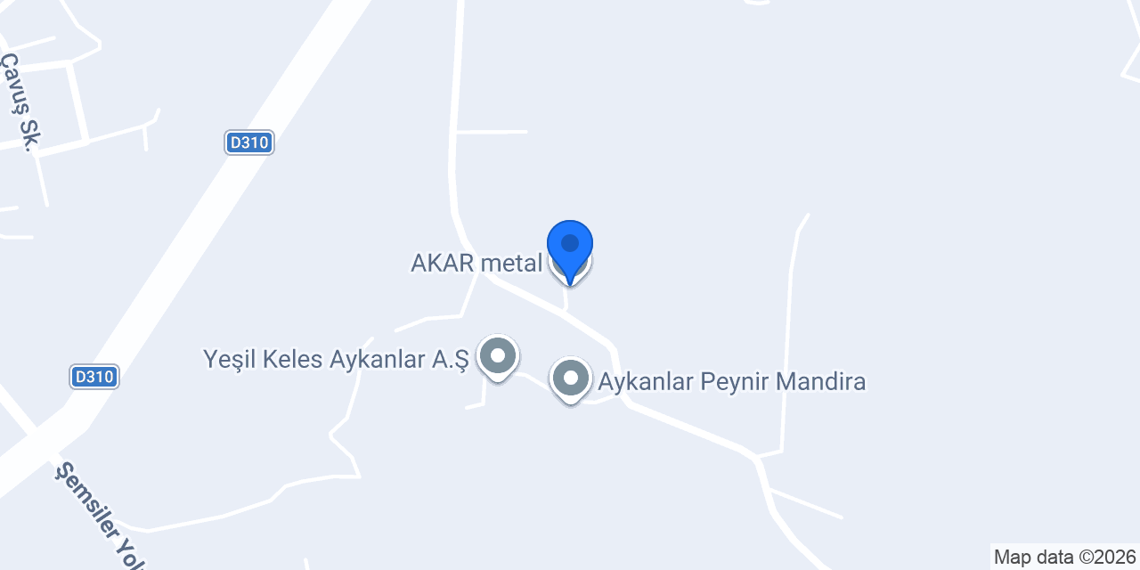AKAR metal konumu