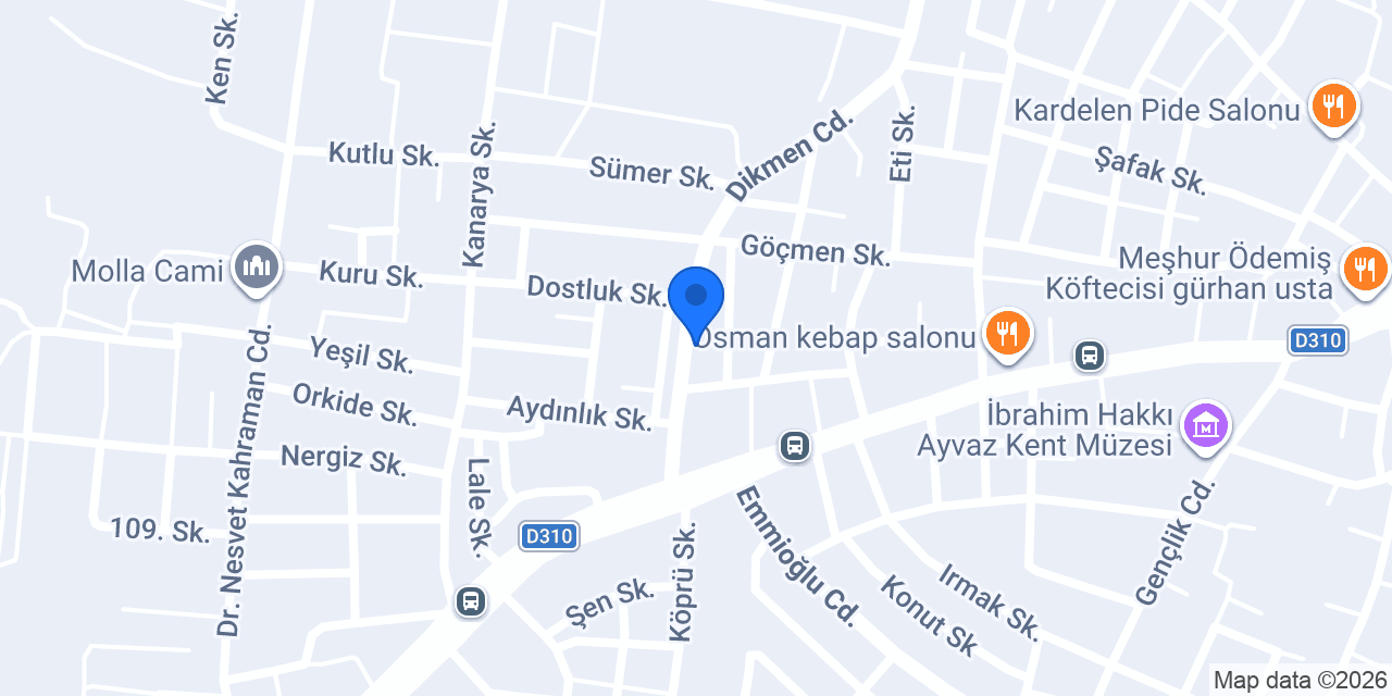 EFSANE TEKEL konumu