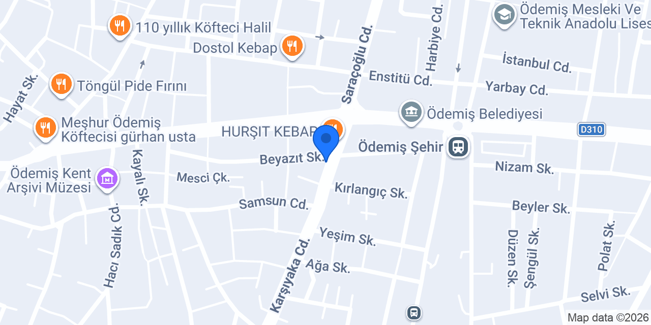 Ateş Kebap konumu