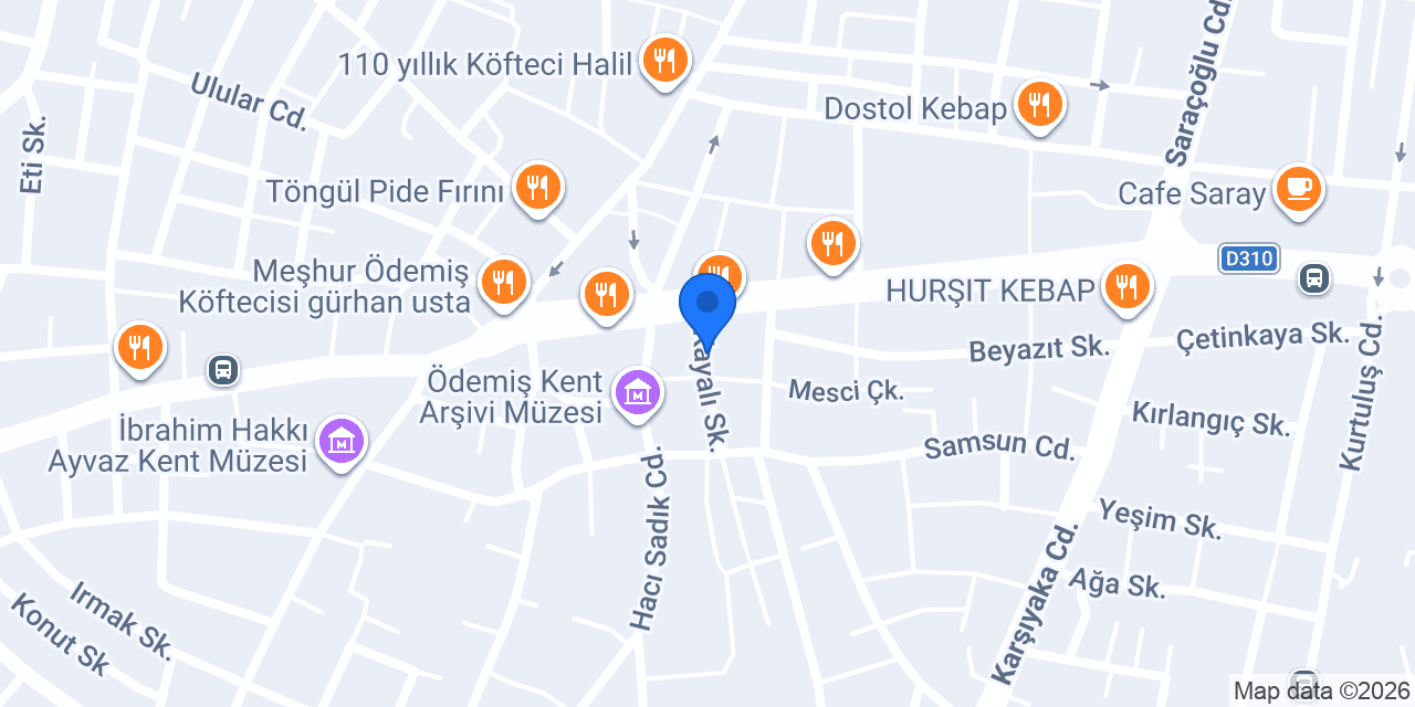 Çağdaş Gevrek ve Sandviç Fırını konumu