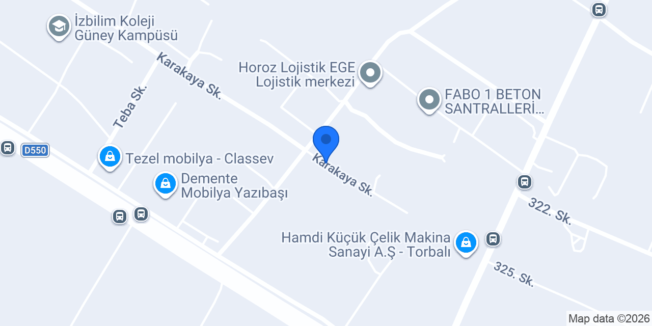 VERSİS MAKİNE LTD. ŞTİ. konumu