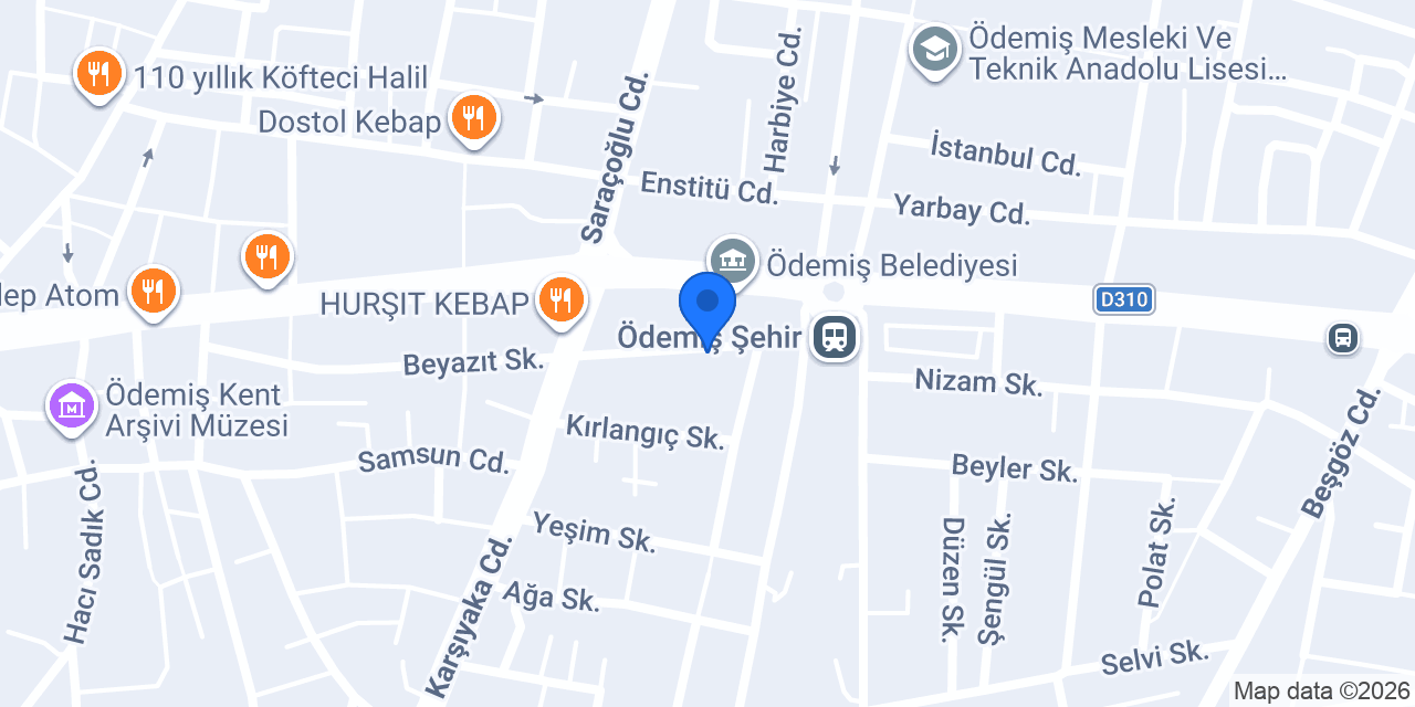Halis Taşdemir Veteriner konumu