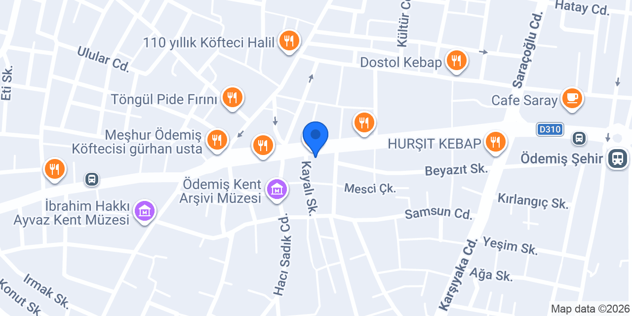 Deri Moda Ayakkabı konumu